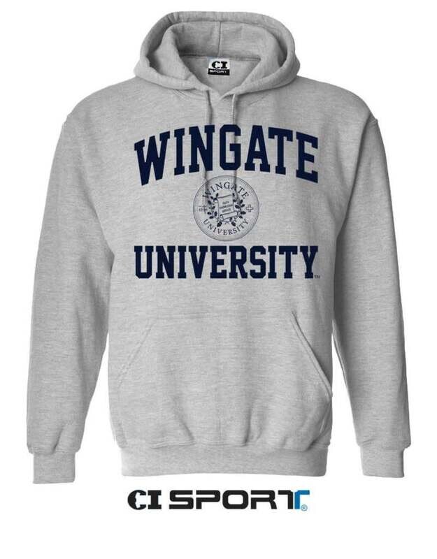 Grey Basic Seal Hoodie Sweatshirt