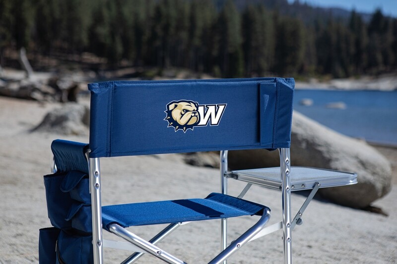 DROP SHIP ONLY  Blue Dog Head W Sports Chair (ONLINE ONLY)