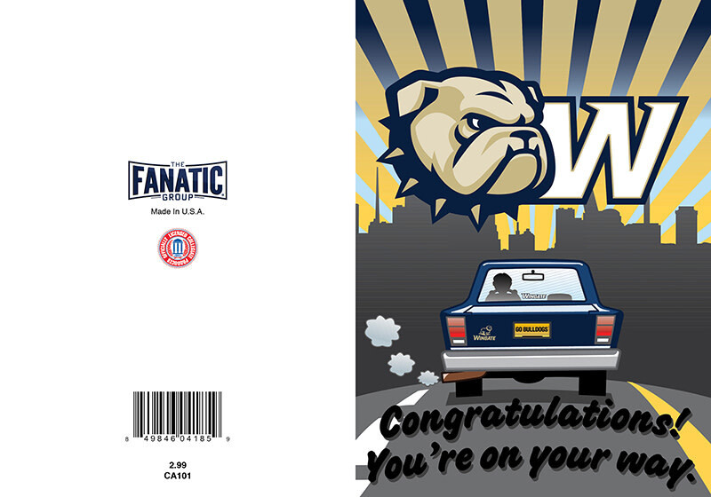 5&quot; x 7&quot;  Congratulations You&#39;re On Your Way Graduation Greeting Card