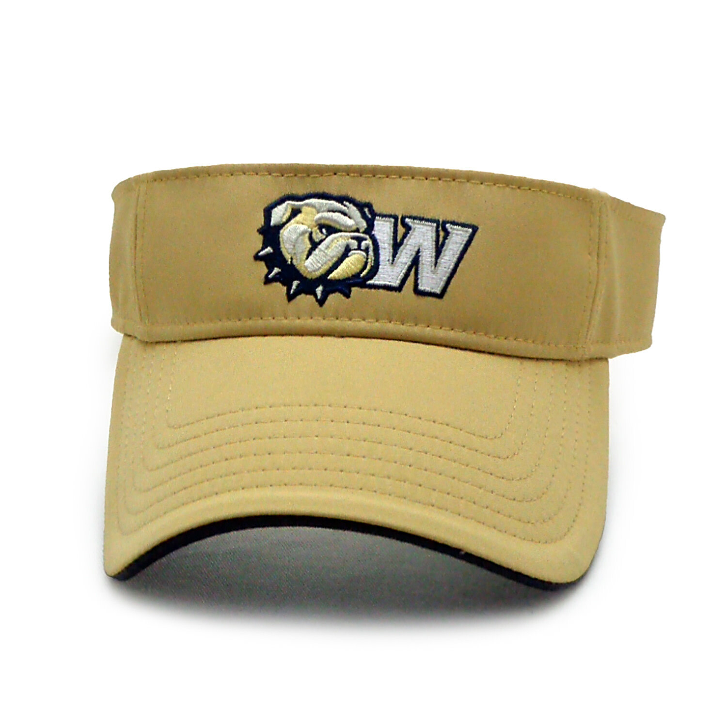 Dog Head W Vegas Gold Visor