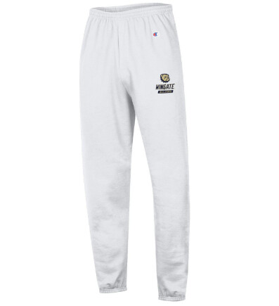 White Dog Head Wingate Bulldogs Powerblend Banded Sweatpants