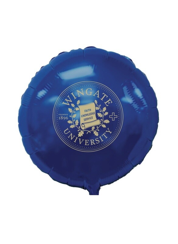 18&quot; Navy Wingate Seal Foil Mylar Balloon