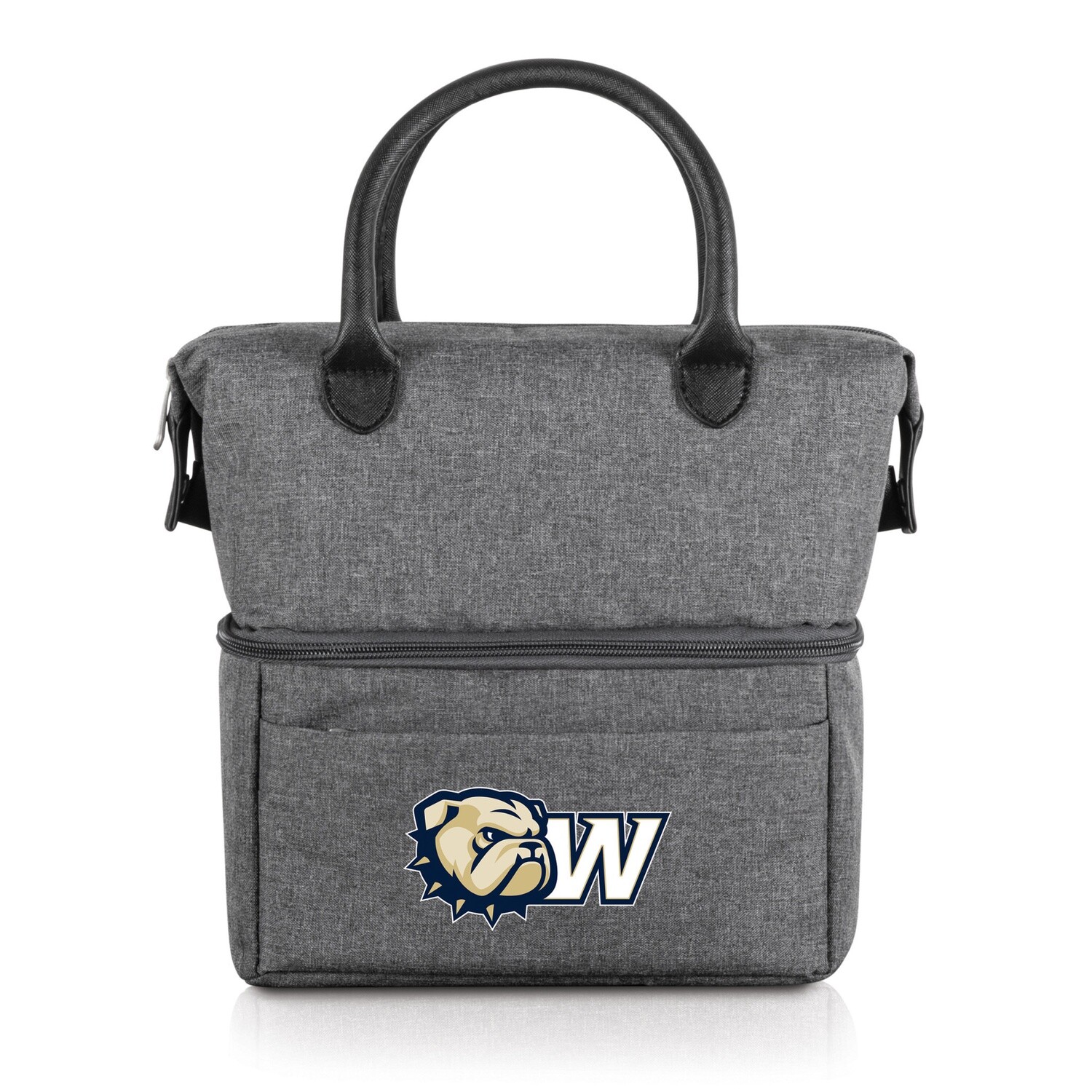 DROP SHIP ONLY  Grey Dog Head W Urban Lunch Bag (ONLINE ONLY)