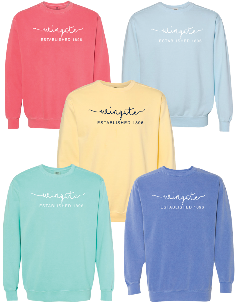 Wingate 1896 Embroidered Crewneck Sweatshirt 