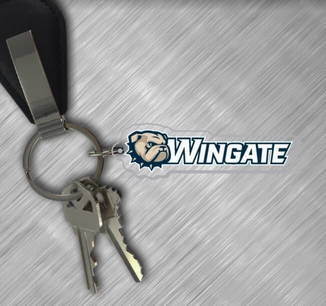 Acrylic Keychain Dog Head Wingate