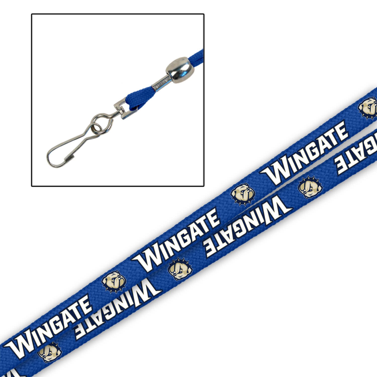 Royal Wingate Dog Head Digital Lanyard