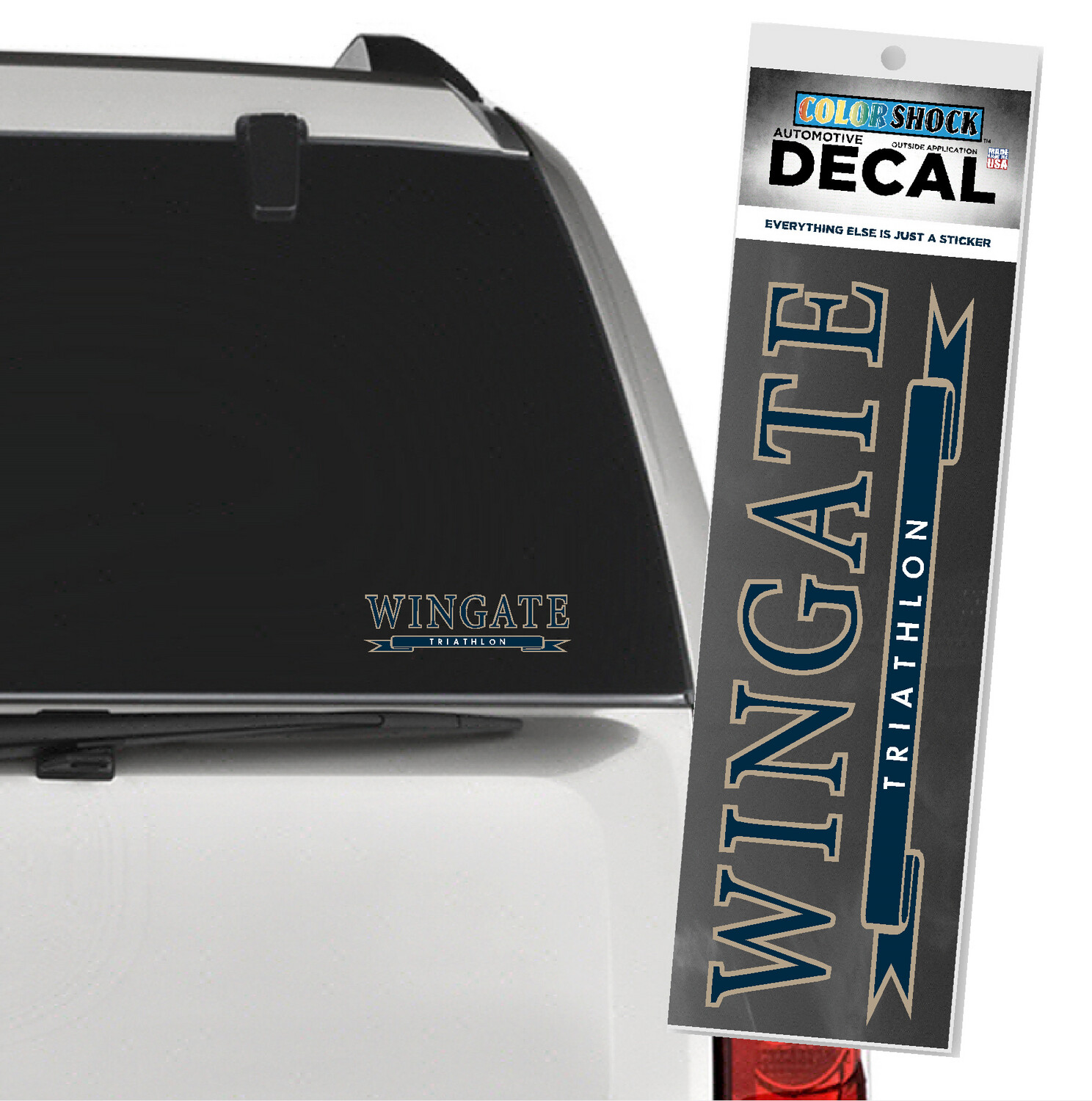 Triathlon Decal