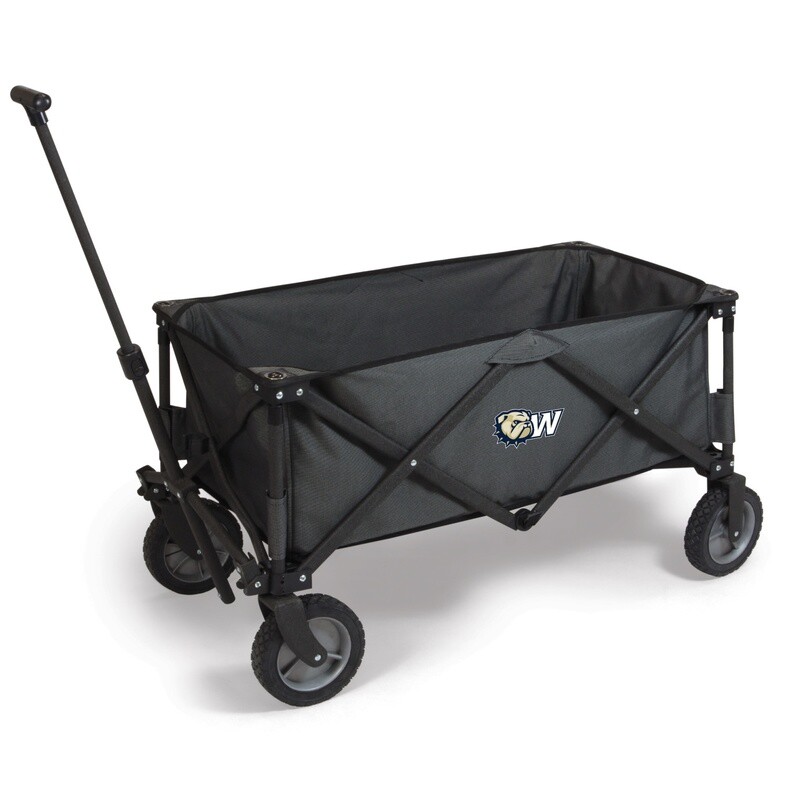 DROP SHIP ONLY  Dark Grey Dog Head W Adventure Wagon Portable Utility Wagon (ONLINE ONLY)