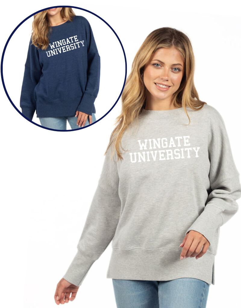 Wingate Touchdown Crewneck Tunic Sweatshirt