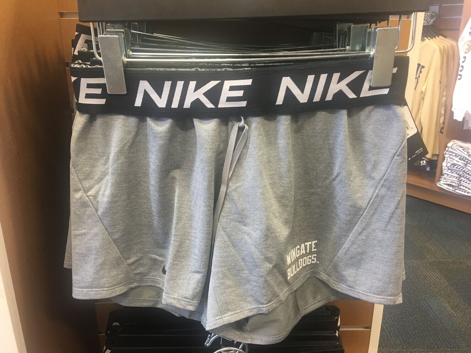Grey Attack Drifit Roll Down Waist Shorts