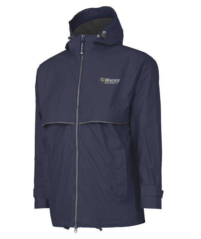 Men’s Navy Dog Head Wingate Waterproof Raincoat Jacket