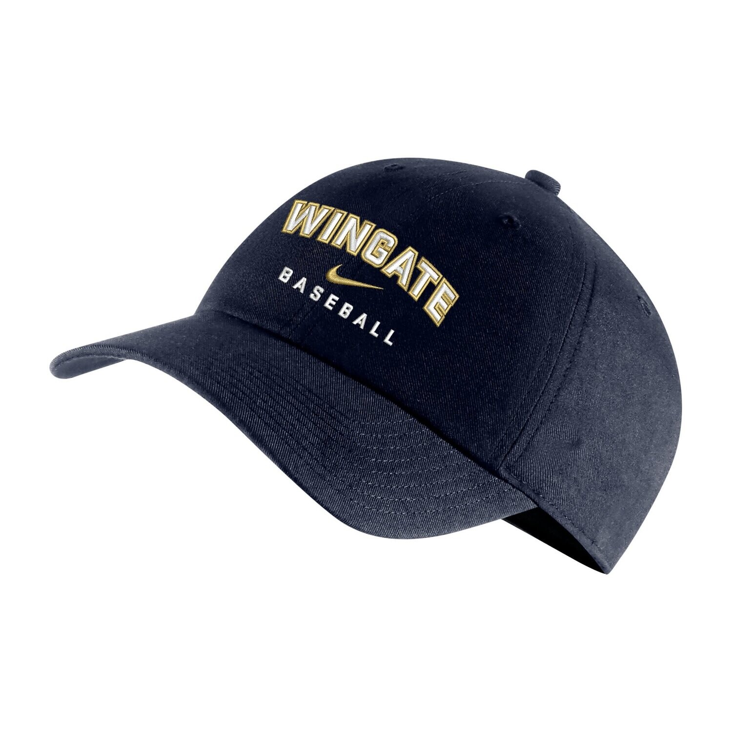 Navy Wingate Baseball Campus Hat