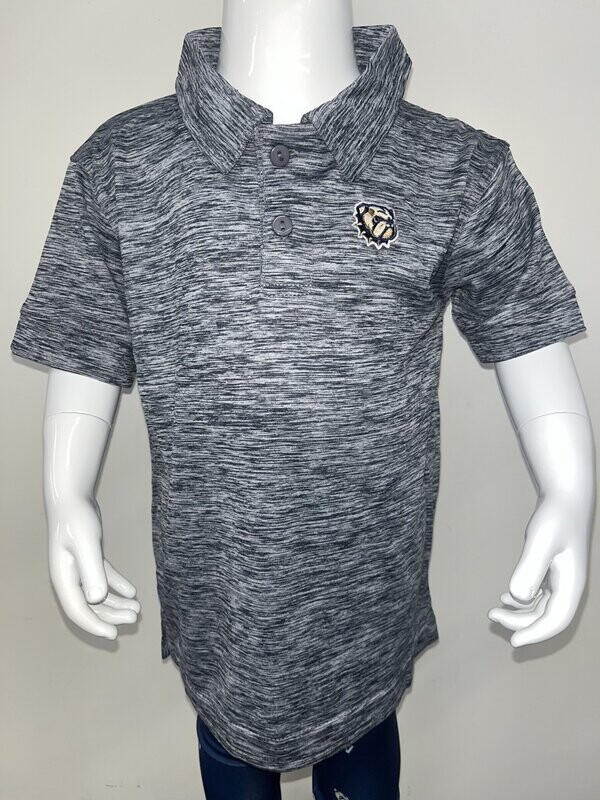 Toddler Navy Space Dye Golf Polo