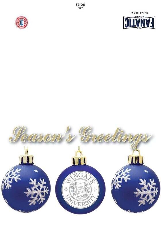 5&quot; x 7&quot; Season&#39;s Greeting Go Bulldogs Card