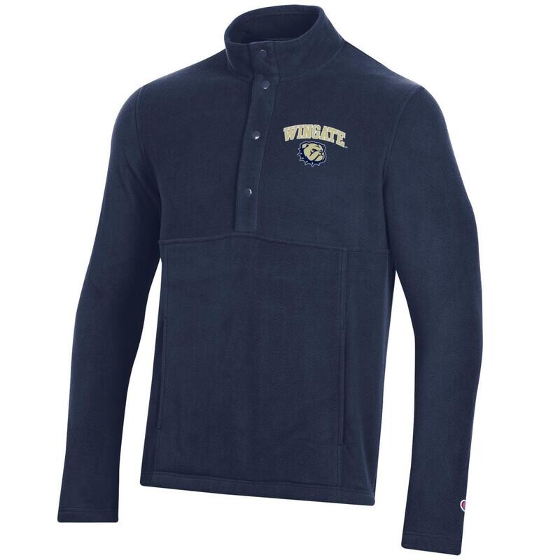 Mens Wingate Dog Head Embroidered Explorer Pocketed Popover Snap Jacket