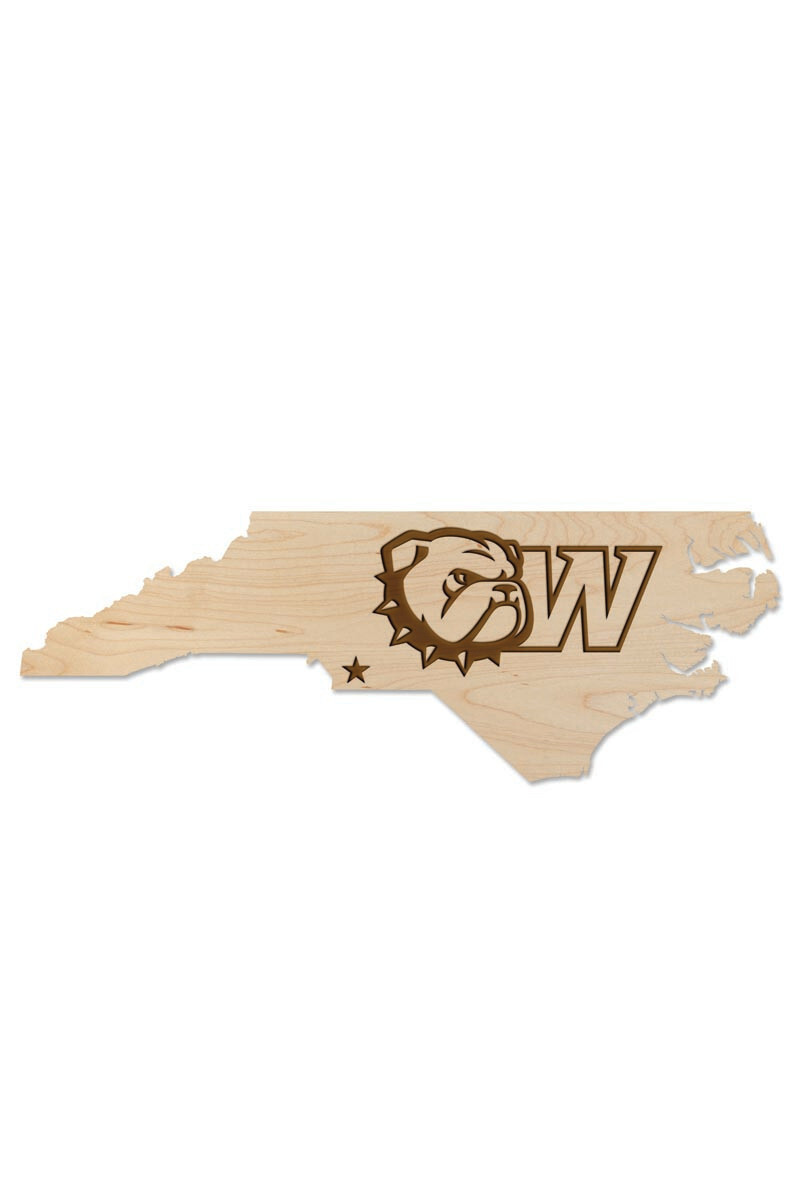 In Store Pick Up Only 24&quot; x 8&quot; x .25&quot; Maple State Wood Wall Hanging Dog Head W