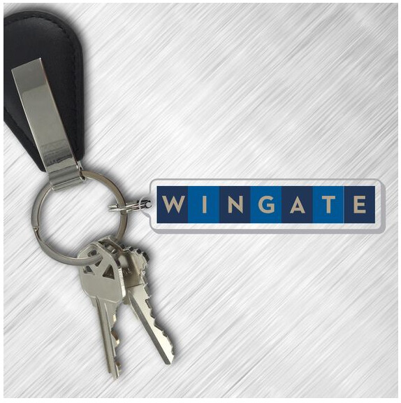 Wingate Letters Keychain