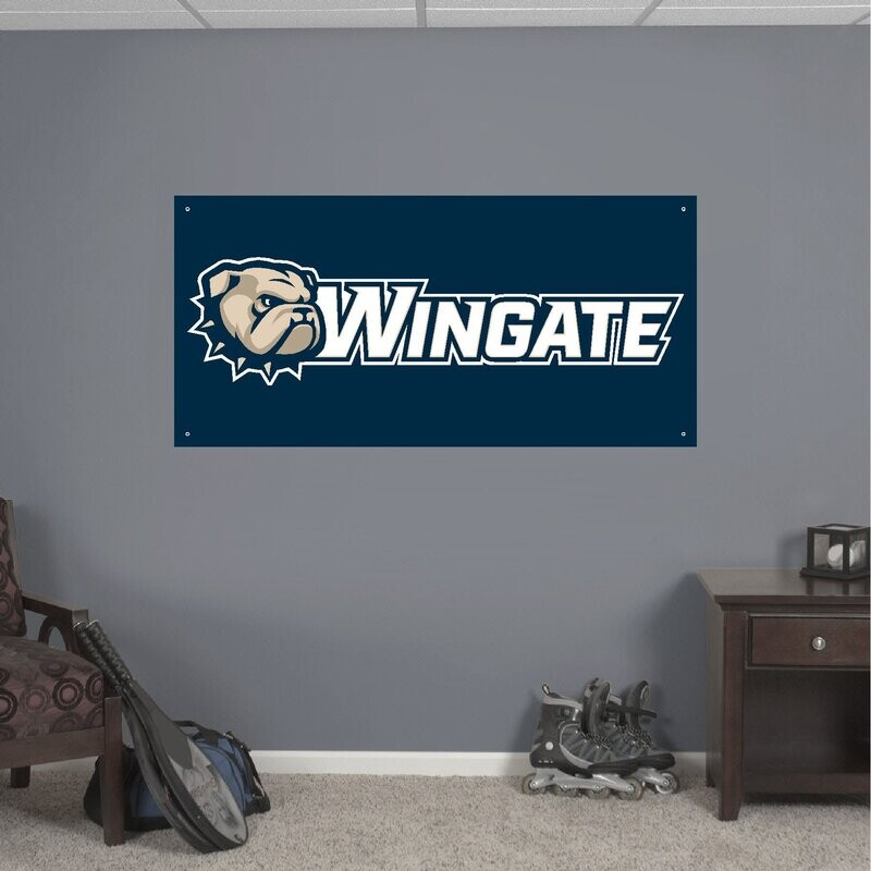 2&#39; x 4&#39; Dog Head Wingate Gametime Banner