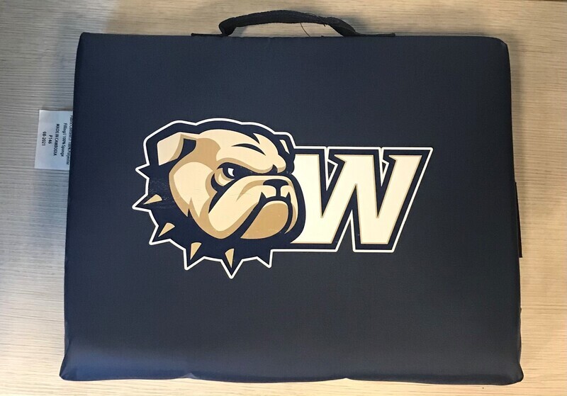 Stadium Bleacher Seat Cushion Wingate Dog Head W University