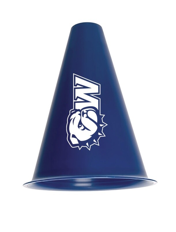 Navy Dog Head W Megaphone