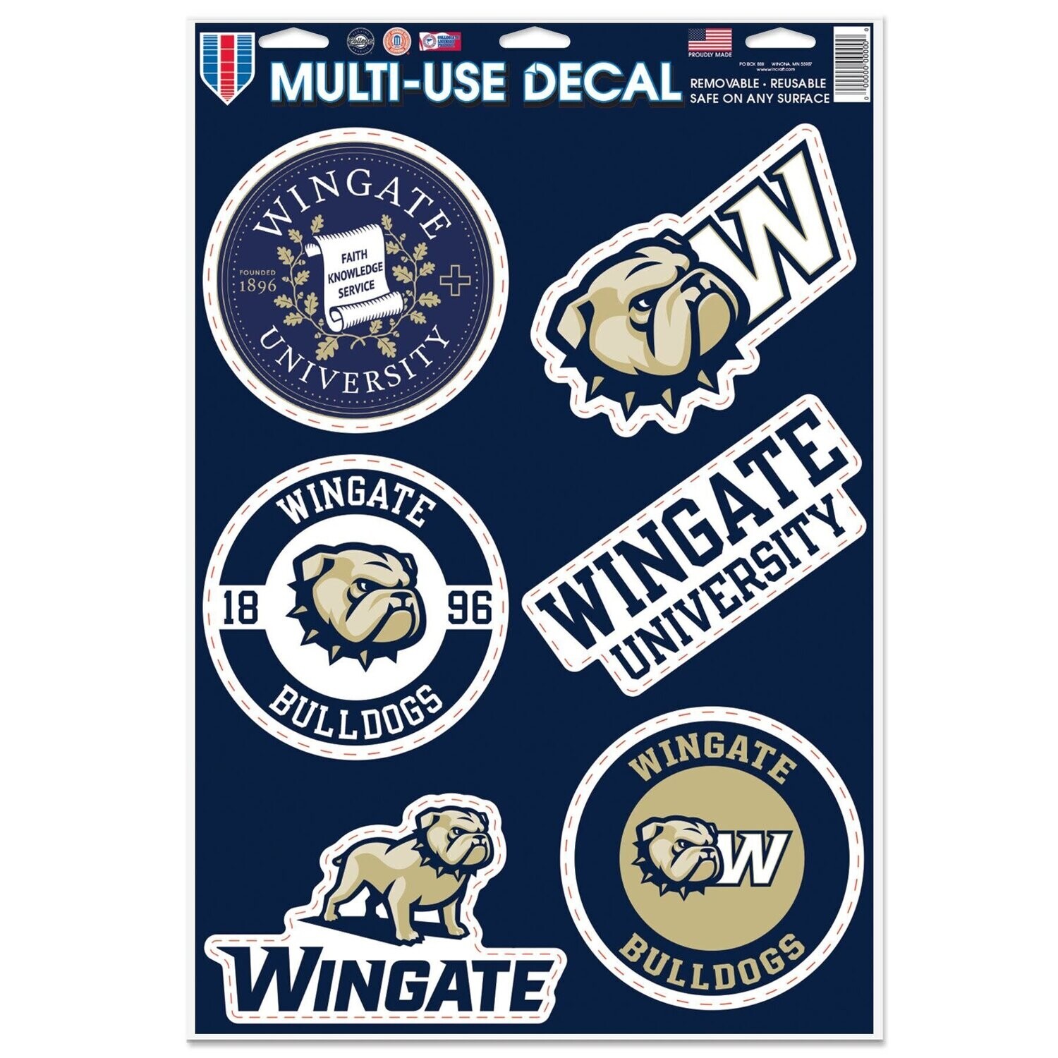 11&quot; x 17&quot; Large Multi Use Sticker Decal Sheet