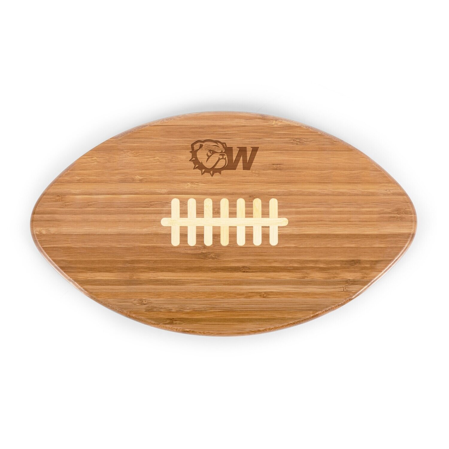 DROP SHIP ONLY  Dog Head W Touchdown! Football Cutting Board &amp; Serving Tray (ONLINE ONLY)