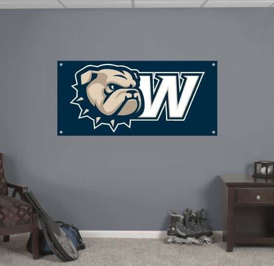 2&#39; x 4&#39; Dog Head W Gametime Banner