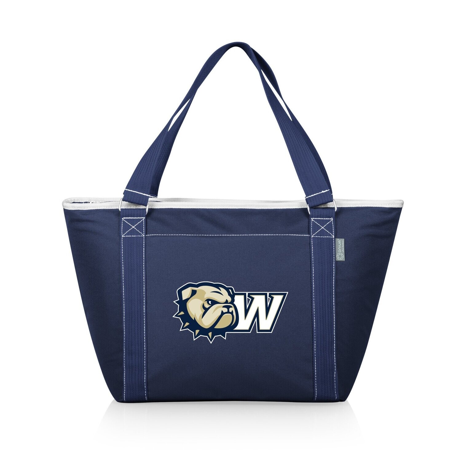 DROP SHIP ONLY  Navy Dog Head W Topanga Cooler Tote Bag (ONLINE ONLY)
