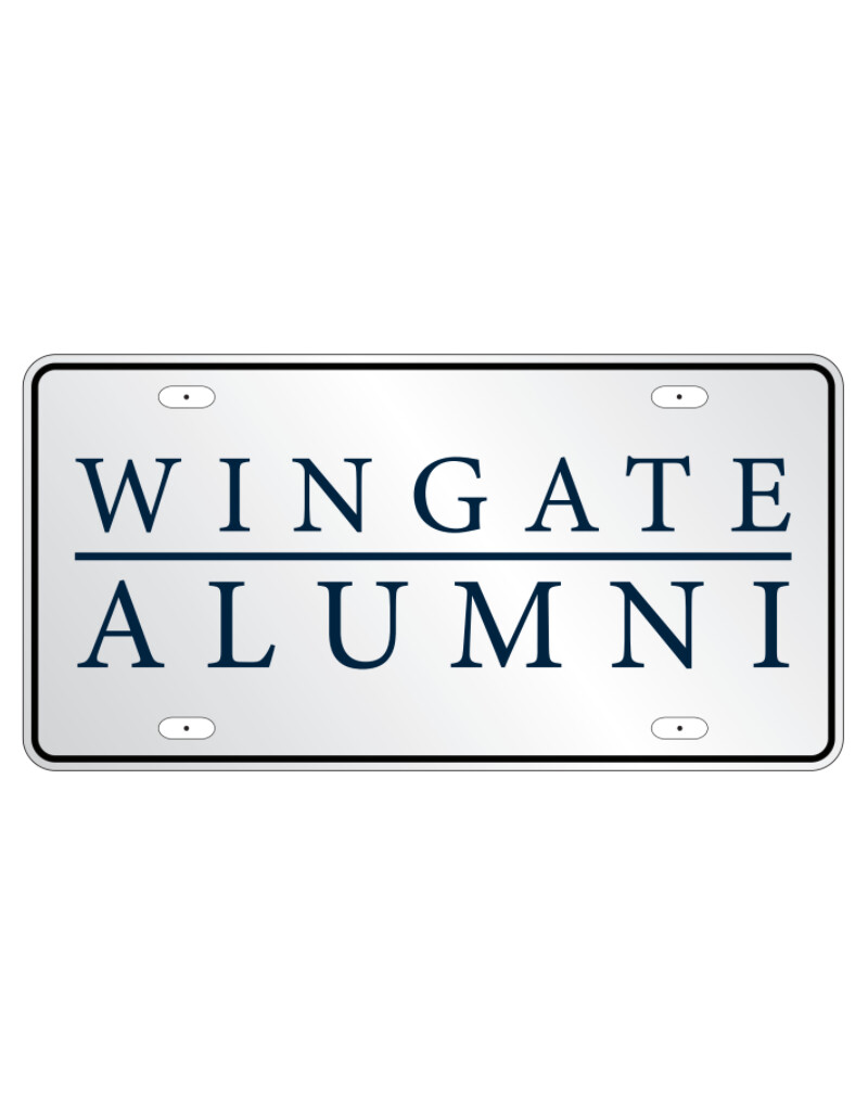 Wingate Alumni License Plate