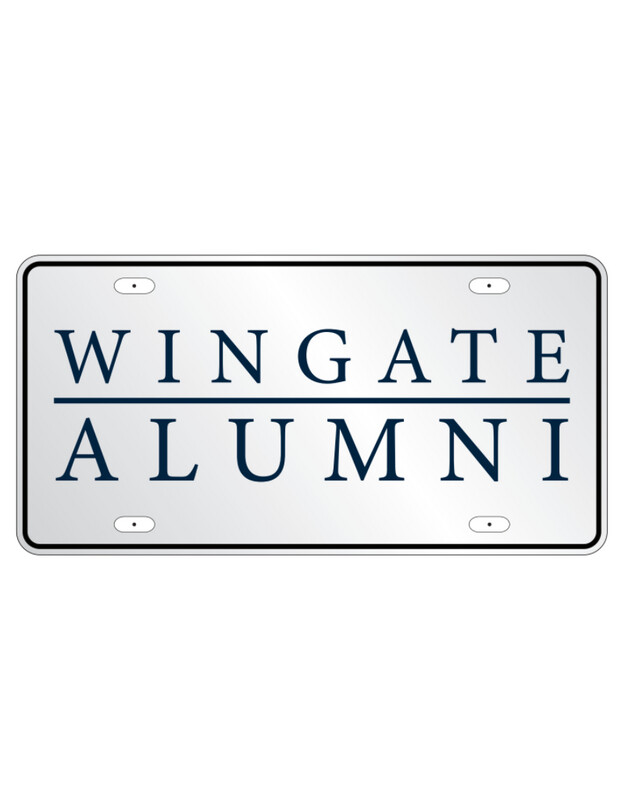 Wingate Alumni License Plate