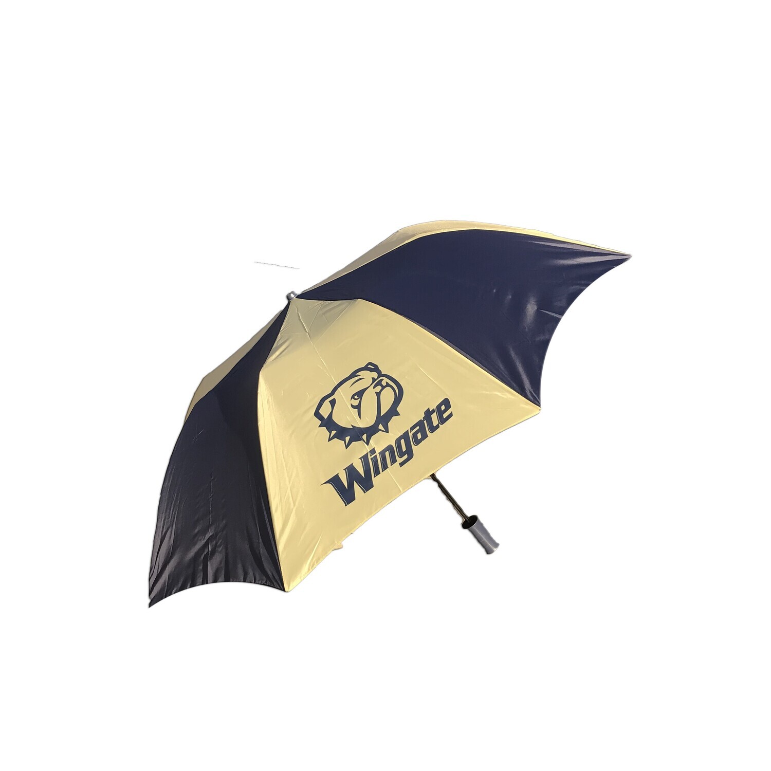 48&quot; The Sport Navy Gold Dog Over Wingate Umbrella