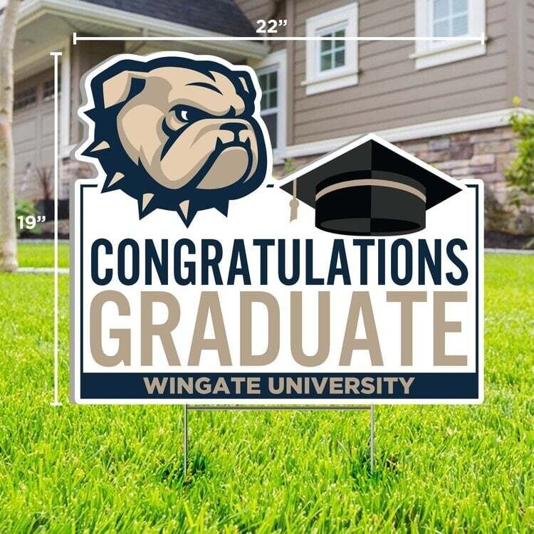 DROP SHIP ONLY Dog Head Congratulations Graduate Yard Sign (ONLINE ONLY)