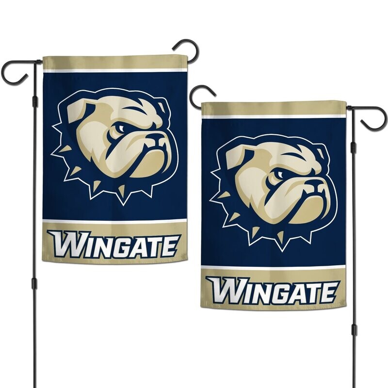 12.5&quot; x 18&quot; Double Sided Garden Flag Dog Head Wingate (Pole not included)