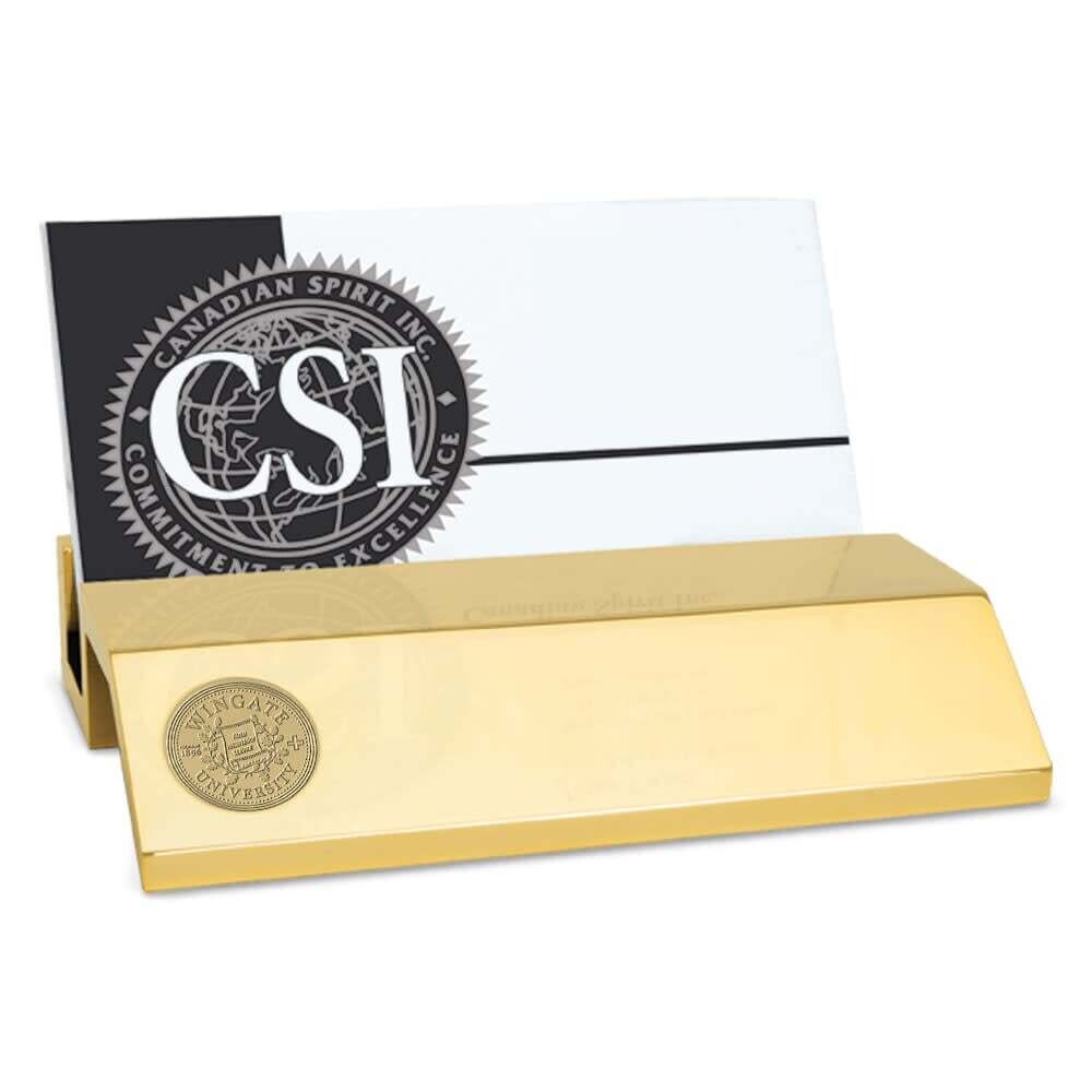 Gold Business Card Holder