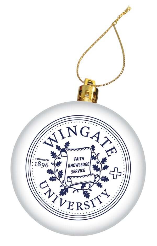White Shatterproof Seal Ornament