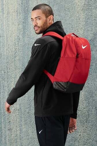 Navy Dog Head W Brasilia Medium Backpack