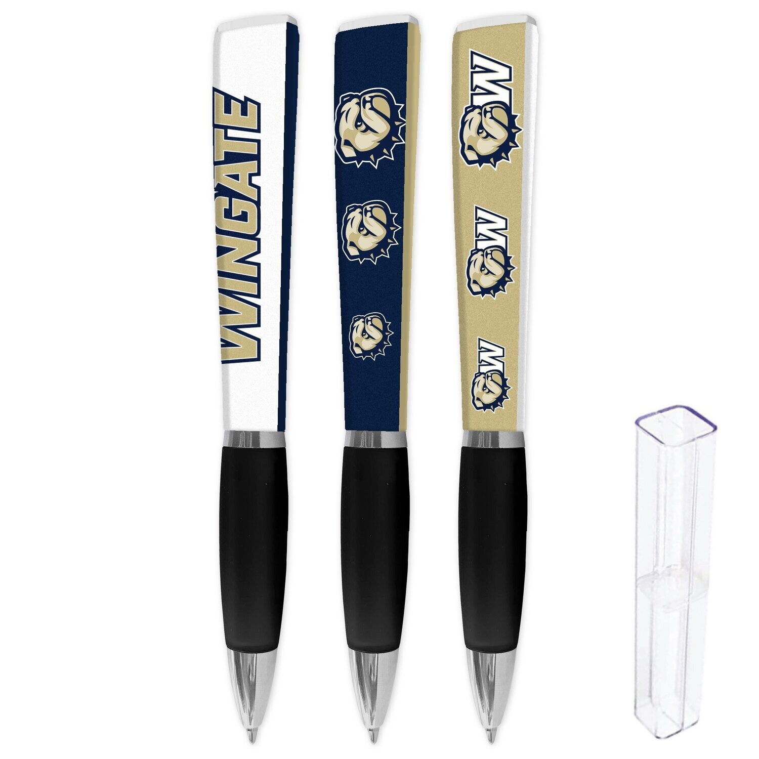 Navy White 3 Sided Maxi Pen