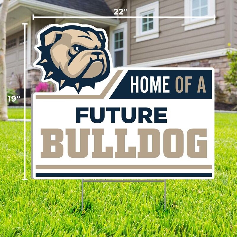 DROP SHIP ONLY Dog Head Home Of A Future Bulldog Yard Sign (ONLINE ONLY)