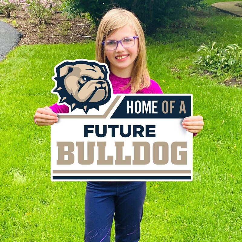 DROP SHIP ONLY Dog Head Home Of A Future Bulldog Yard Sign (ONLINE ONLY)