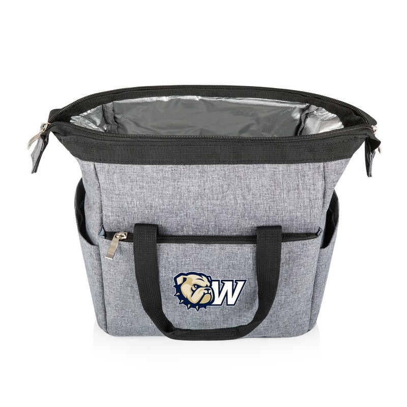 DROP SHIP ONLY  Grey  Dog Head W On The Go Lunch Cooler (ONLINE ONLY)