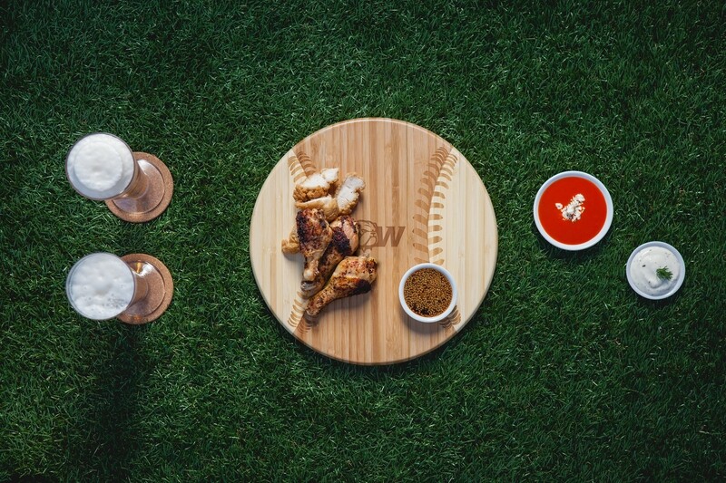 DROP SHIP ONLY  Dog Head W Home Run! Baseball Cutting Board &amp; Serving Tray (ONLINE ONLY)