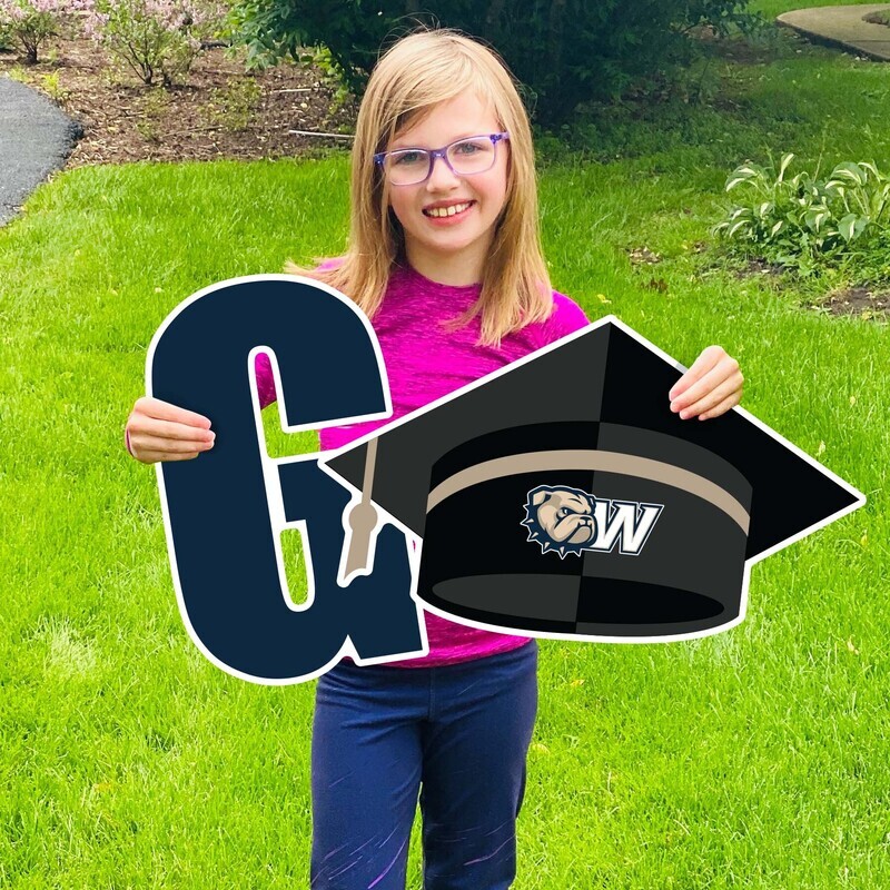 DROP SHIP ONLY Congrats Yard Sign (ONLINE ONLY)