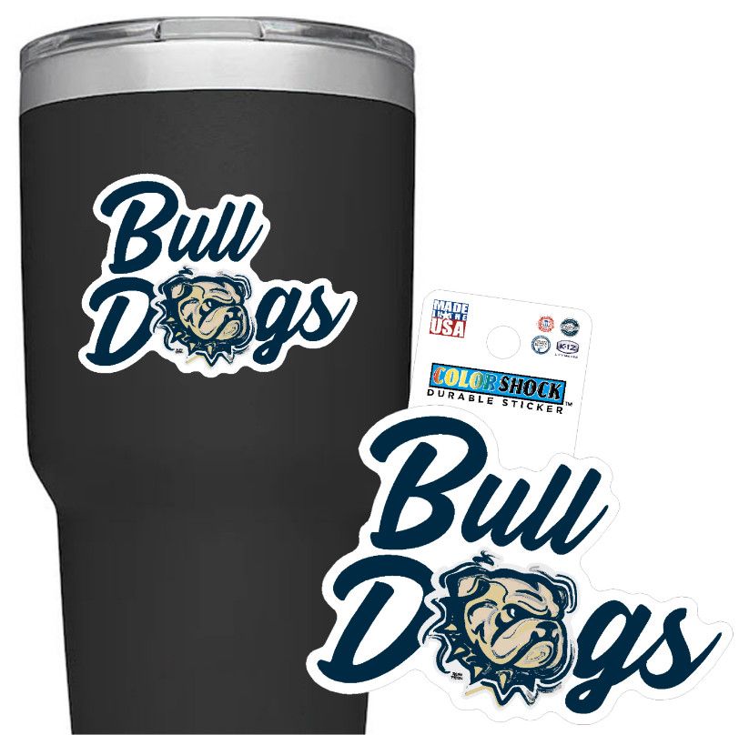 Justin Patten Bulldogs Durable Sticker