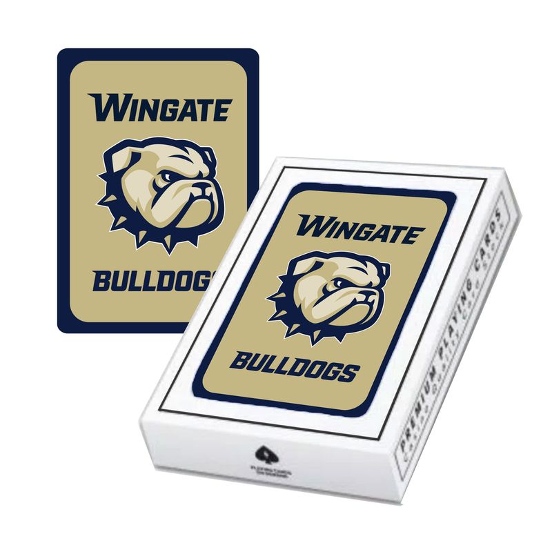 Wingate  Bulldogs Playing Cards