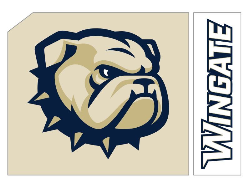 5&quot; x 7&quot; Wingate Go Bulldogs Greeting Card
