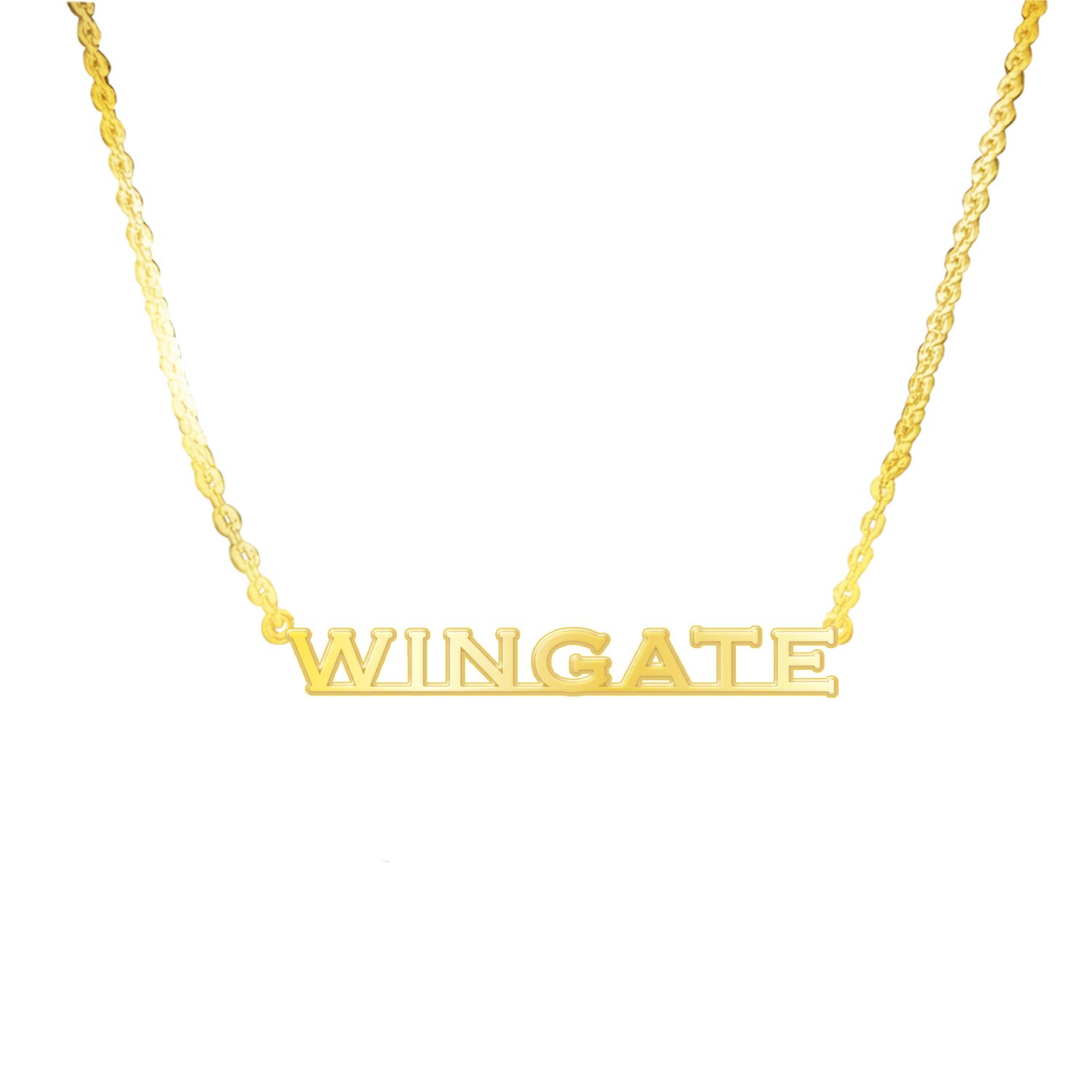Gold Wingate Gold Plated Brass Adjustable Lengths Necklace