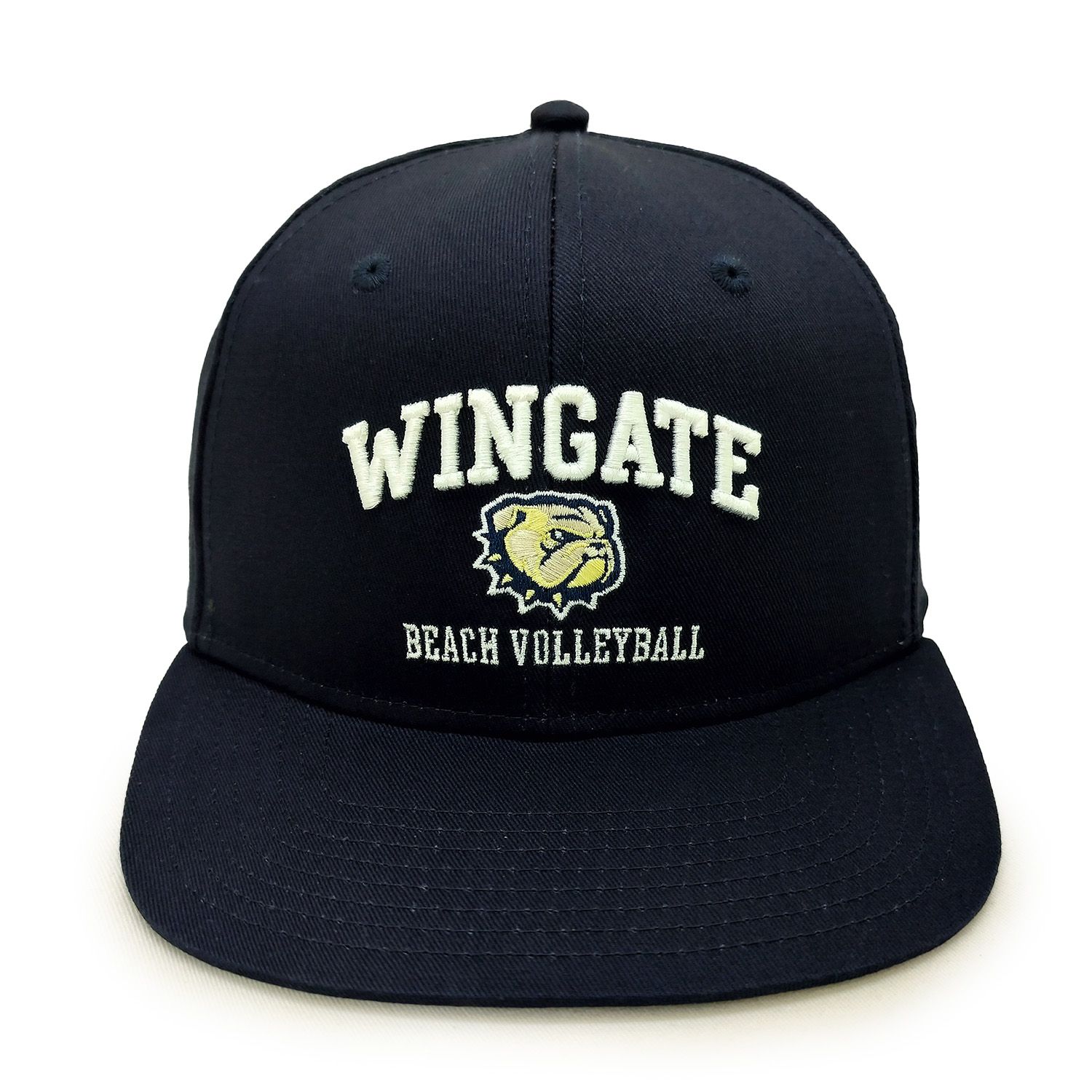 Deep Navy Wingate Dog Head Beach Volleyball Unstructured Adjustable Hat