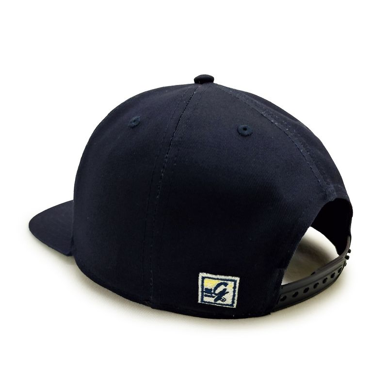 Deep Navy Wingate Dog Head Beach Volleyball Unstructured Adjustable Hat