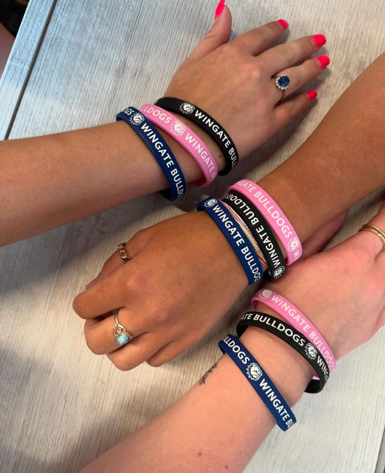 Navy Silicone Bracelet
