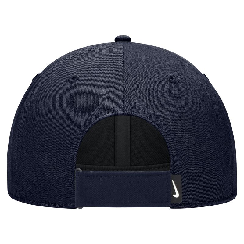 Navy W Full Standing Dog Club Ripstop Structured Adjustable Hat